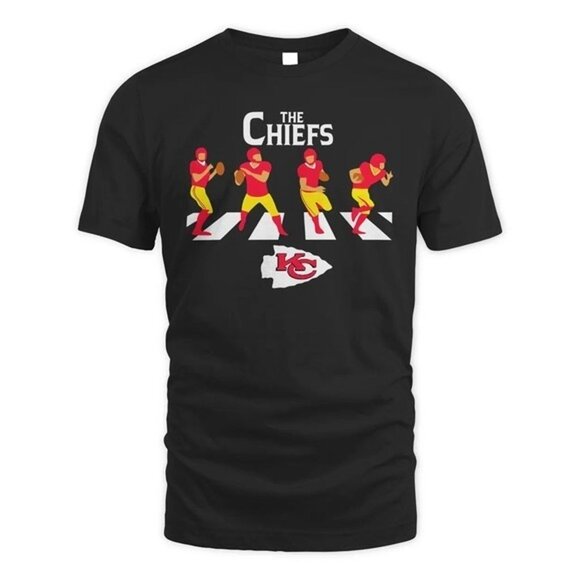 The Chiefs Outline Player Kansas City Logo 2024 Graphic T-Shirt Football Tee 159 - Picture 1 of 5